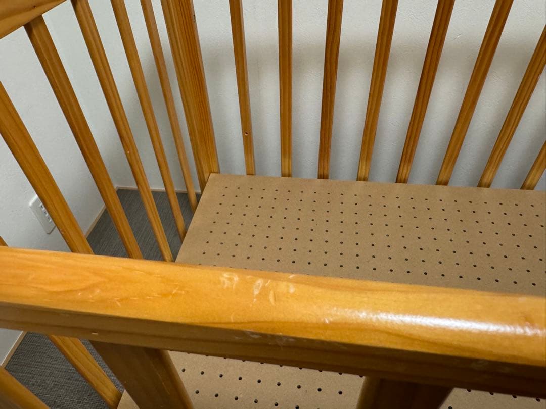 KATOJI　ベビーベッド　ナチュラル　カトージ　木製