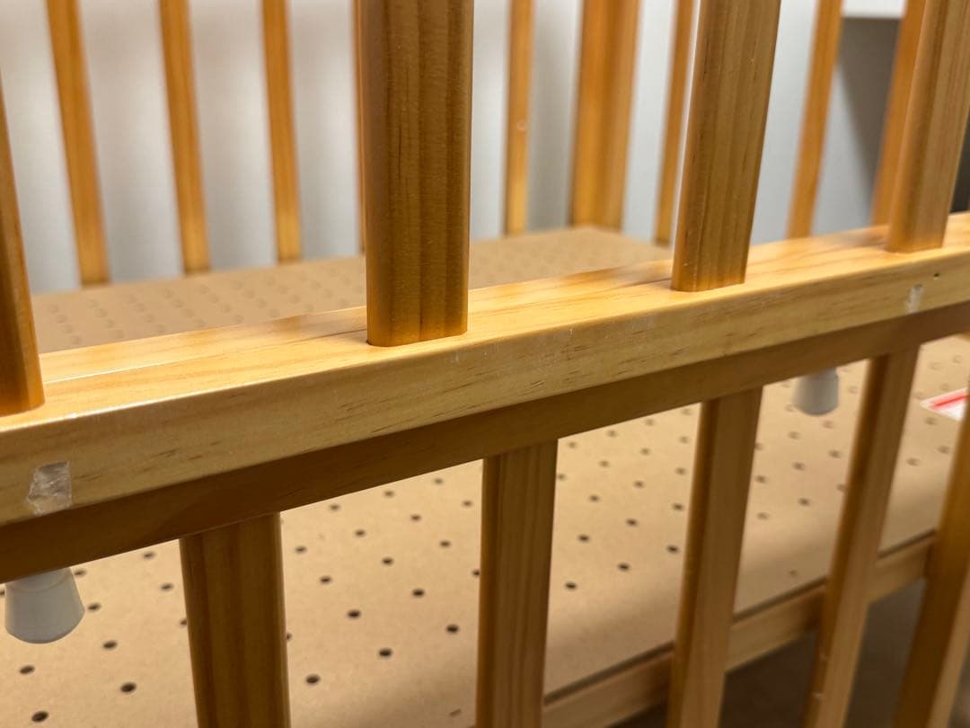 KATOJI　ベビーベッド　ナチュラル　カトージ　木製