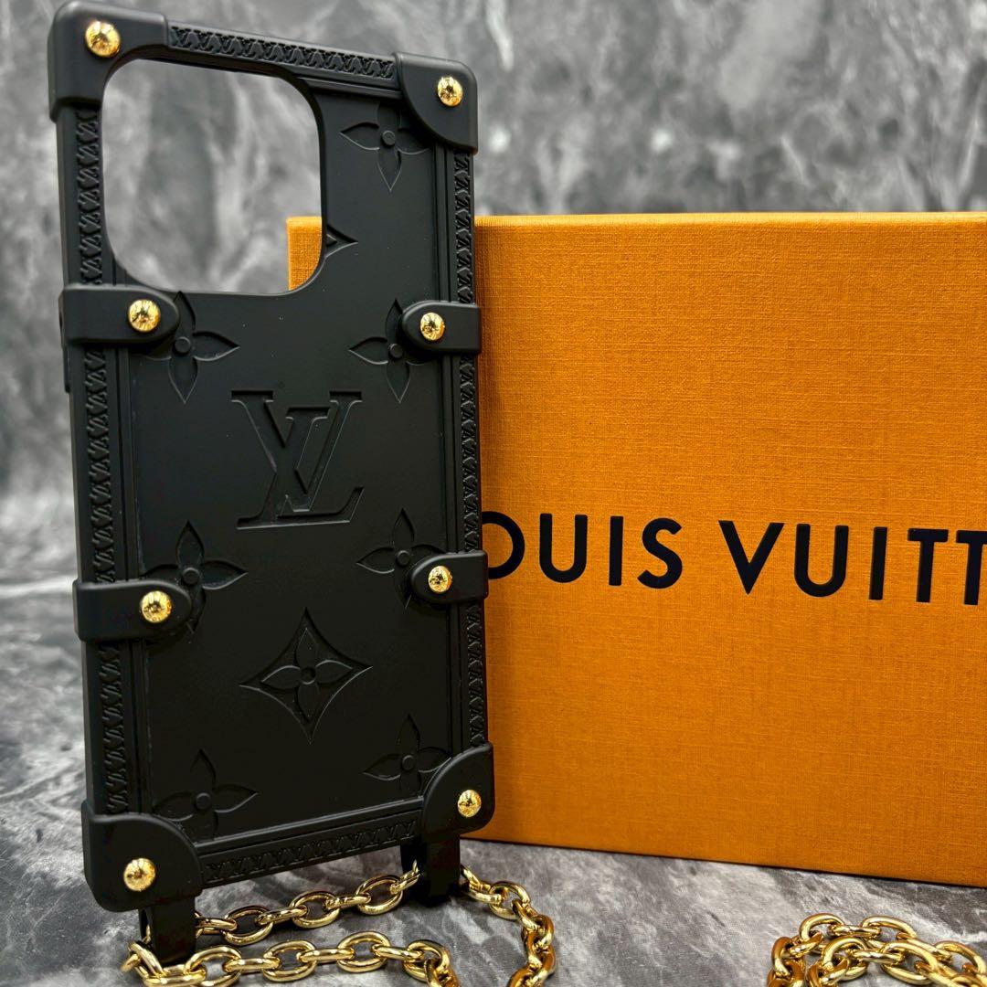 ✨️極美品✨️ ルイヴィトン iphone ケース 14pro チェーン