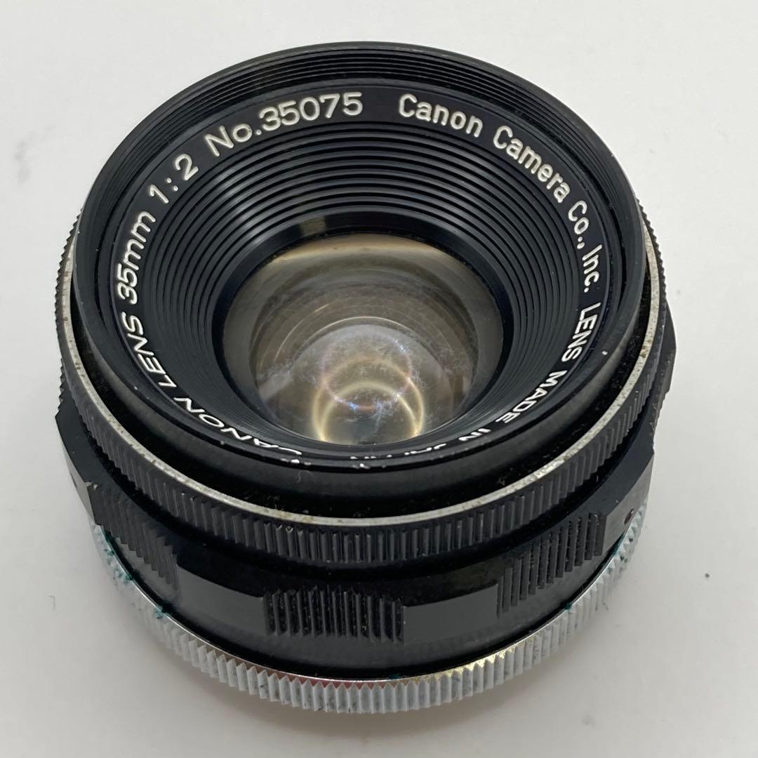 CANON LENS 35mm f2 L39マウント