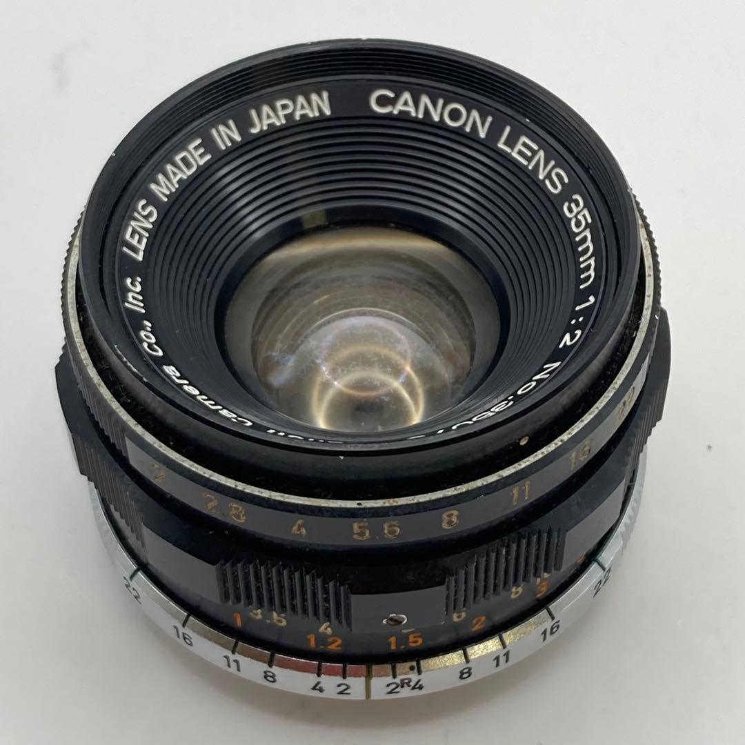 CANON LENS 35mm f2 L39マウント