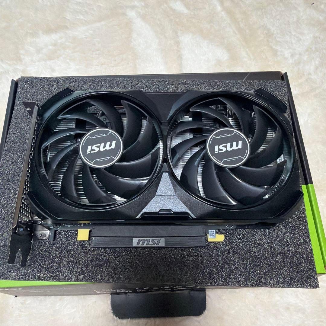 グラフィックボード・グラボ・ビデオカード MSI GeForce RTX 4060 Ti Ventus 2X Black