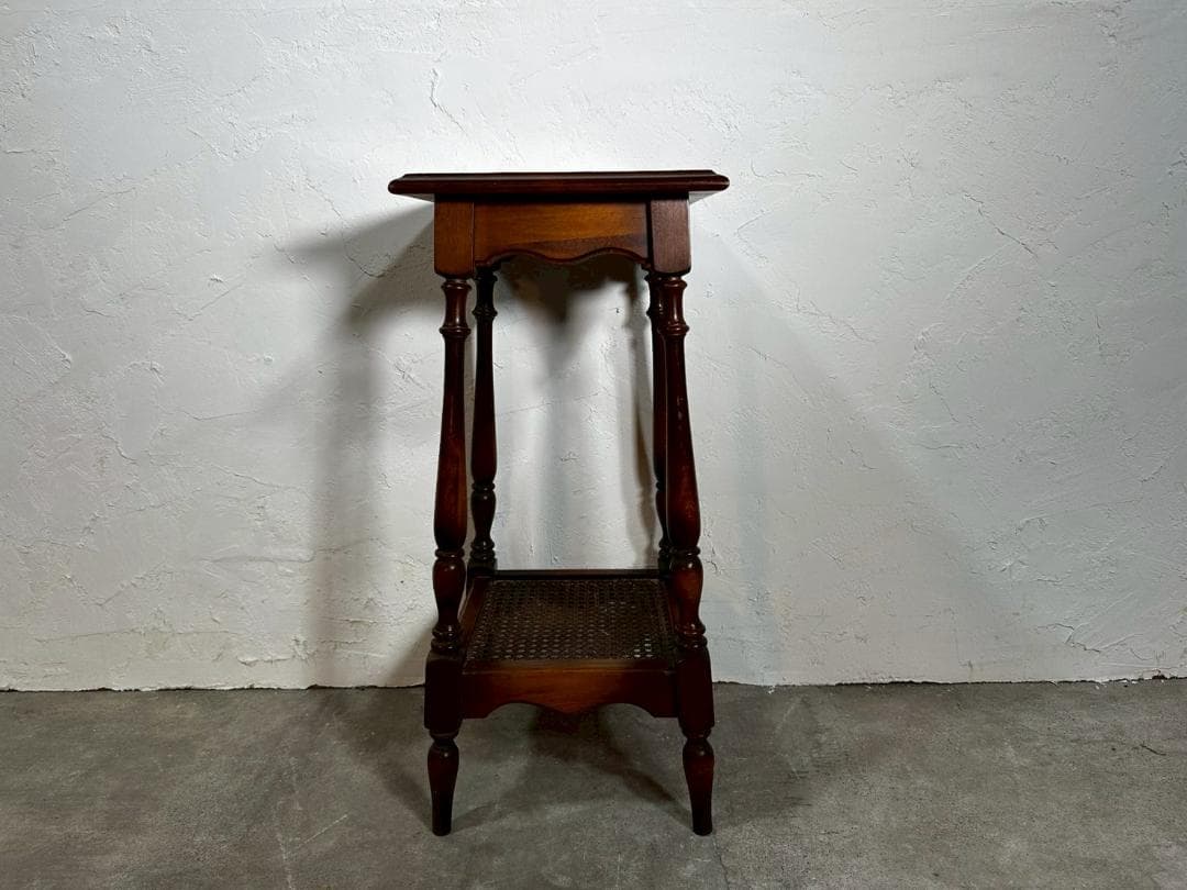 『karimoku』カリモク サイドテーブル 花台 飾台 電話台 RWcen30