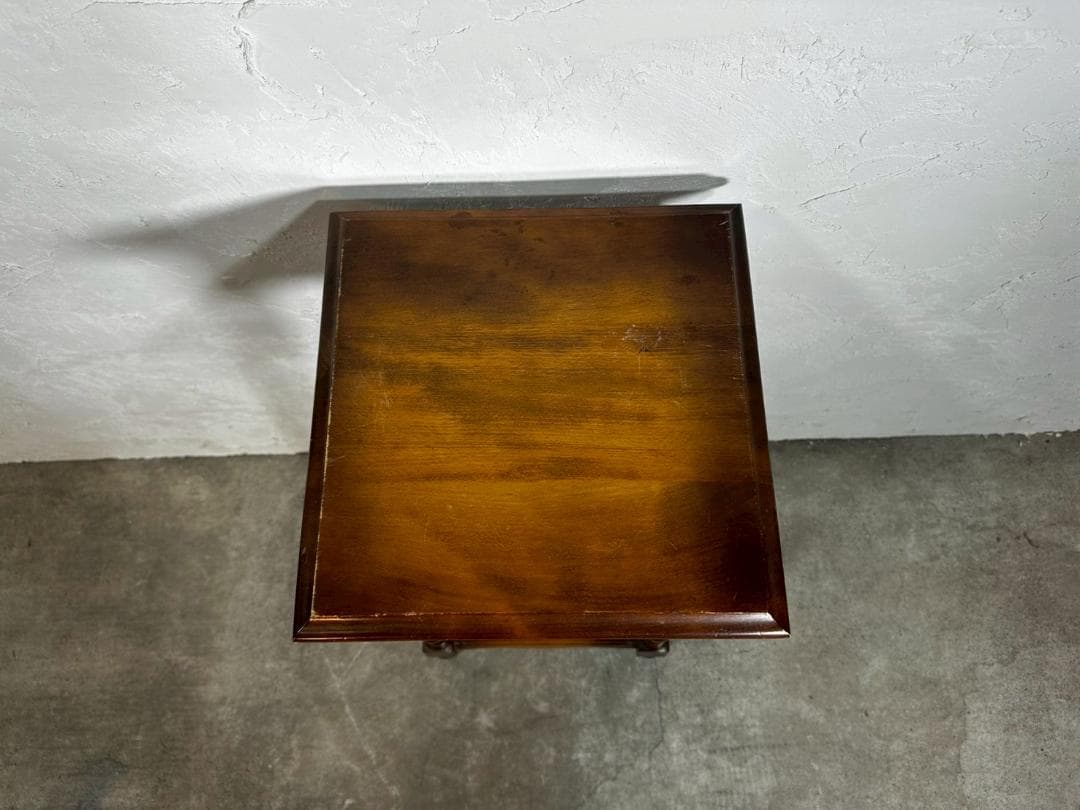 『karimoku』カリモク サイドテーブル 花台 飾台 電話台 RWcen30