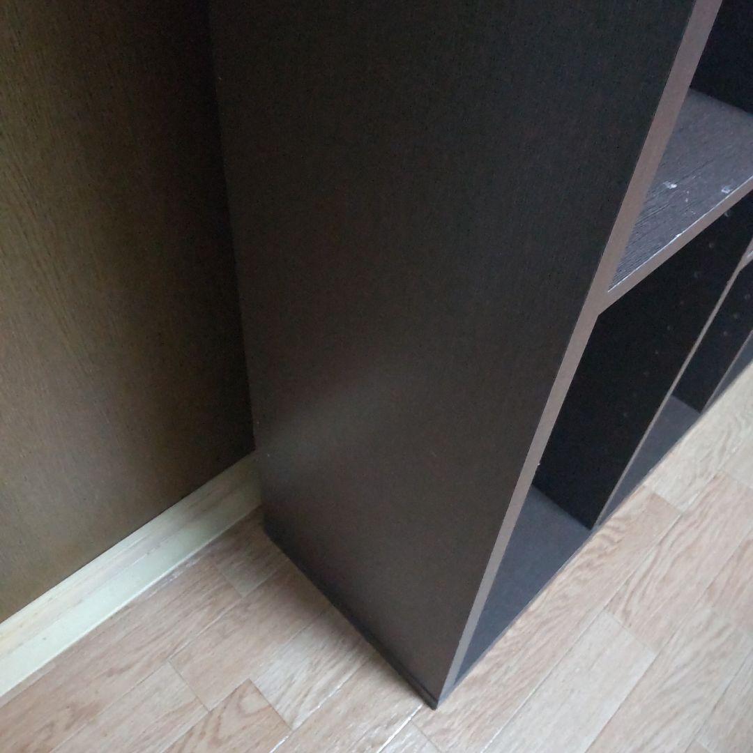 ニトリ 本棚 ブラウン 完成品 移動棚あり 高さ180cm