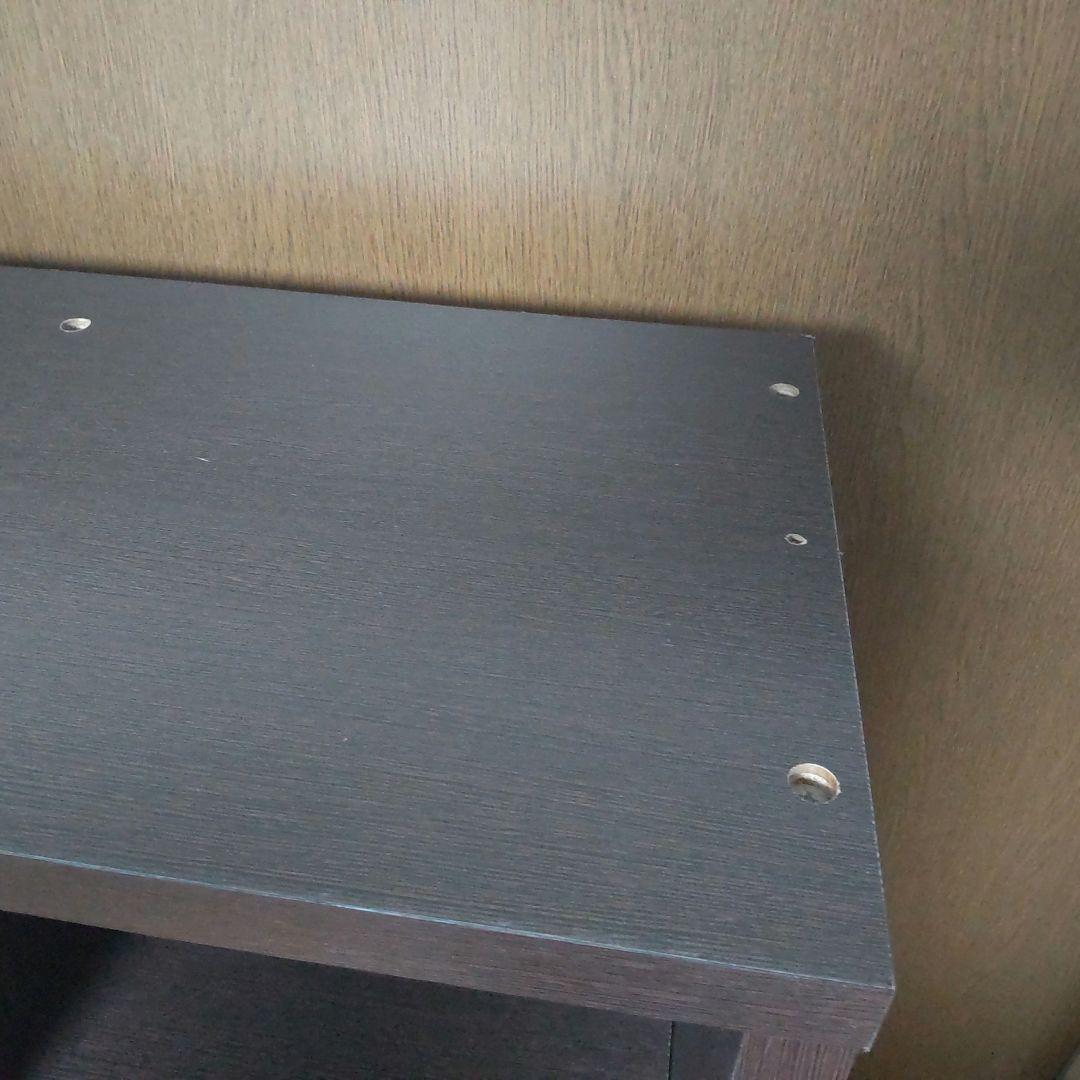 ニトリ 本棚 ブラウン 完成品 移動棚あり 高さ180cm