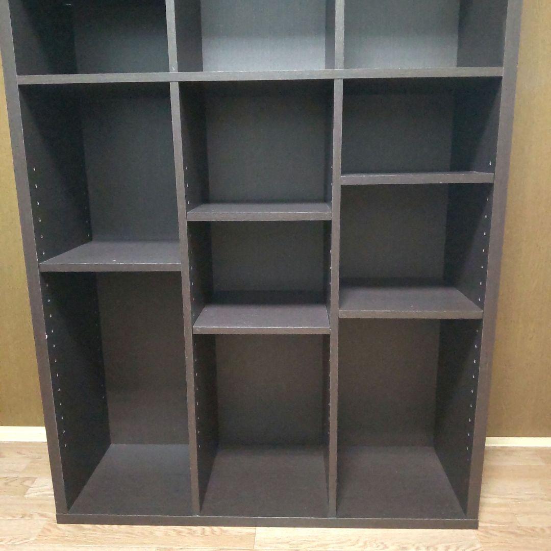 ニトリ 本棚 ブラウン 完成品 移動棚あり 高さ180cm