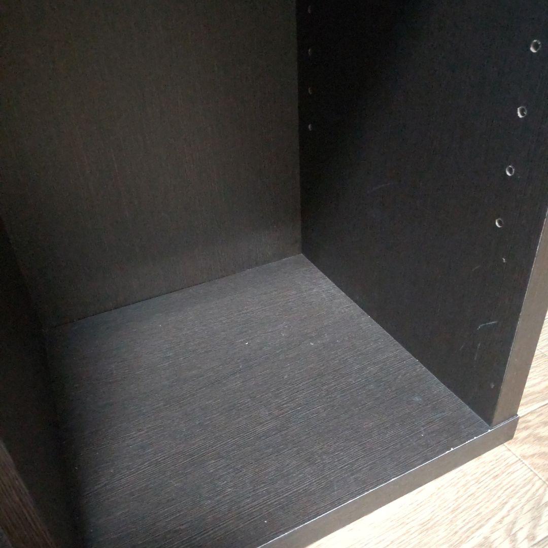 ニトリ 本棚 ブラウン 完成品 移動棚あり 高さ180cm