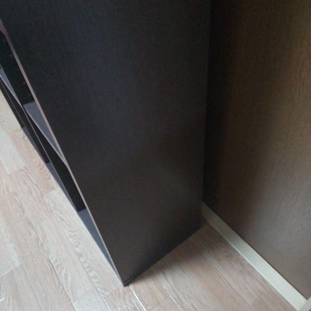 ニトリ 本棚 ブラウン 完成品 移動棚あり 高さ180cm