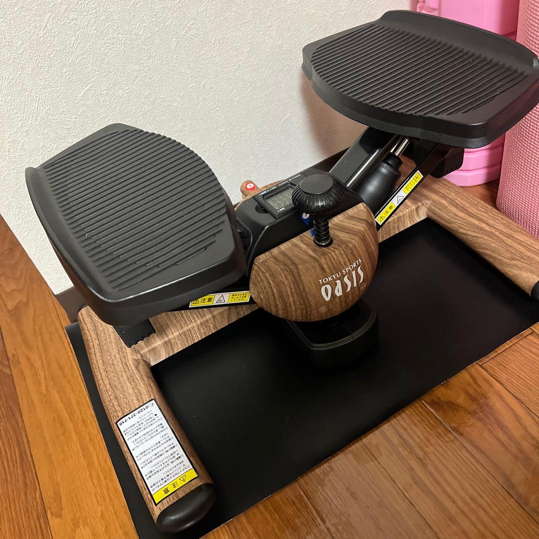 Re ツイストエアロステッパー Premium プレミアム SP-600木目調