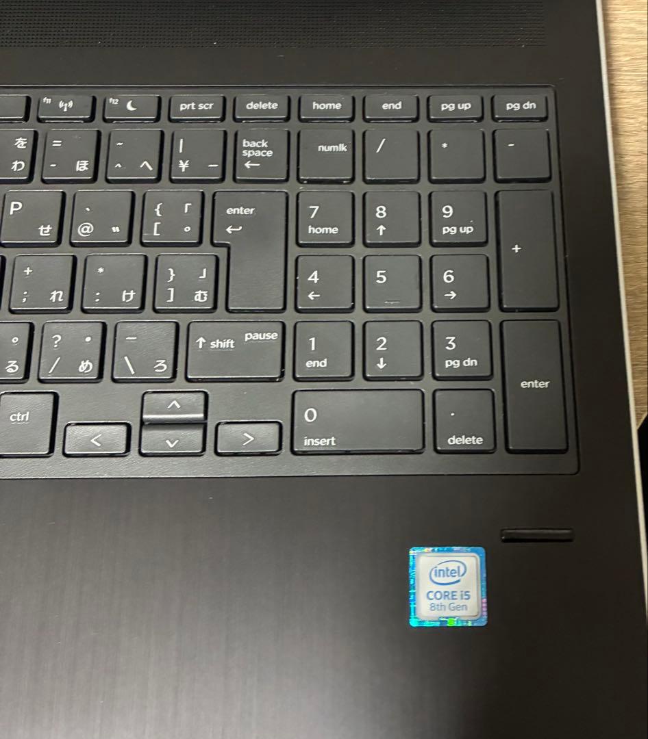 hp　15.6型ノートパソコン　450　G5　2019年　第8世代i5