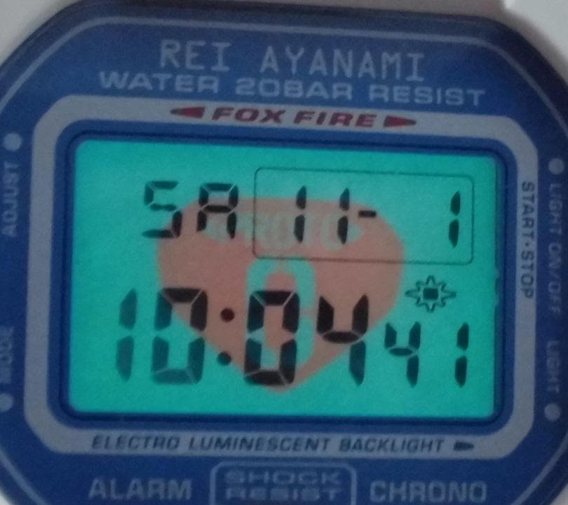 yyyカシオ ジーショック DW-5600VT ヱヴァンゲリヲン 綾波レイ