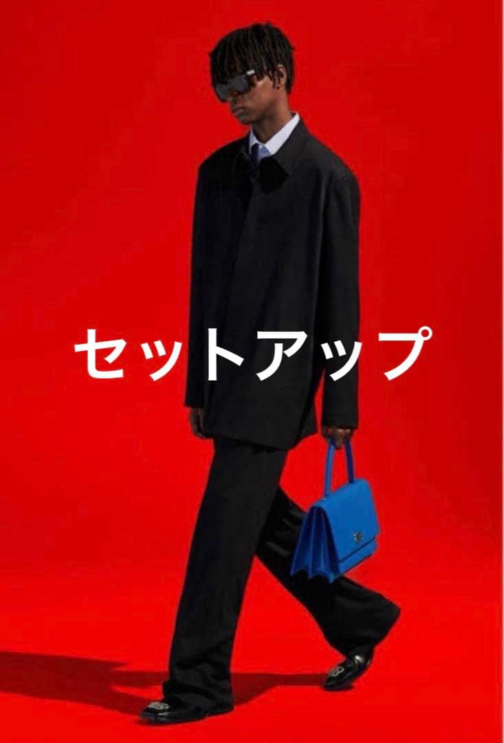 る*る様 【セットアップ】balenciaga 21aw テーラードシャツジャケ