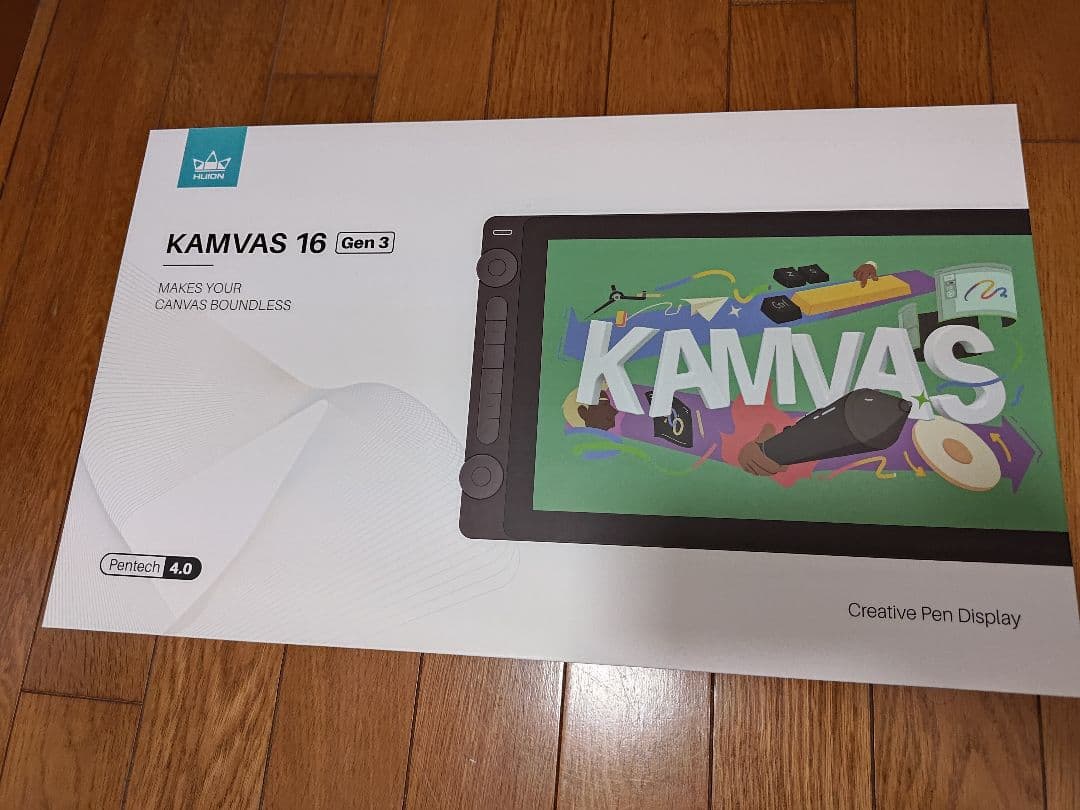 HUION KAMVAS 16 Gen 3 【液タブ】