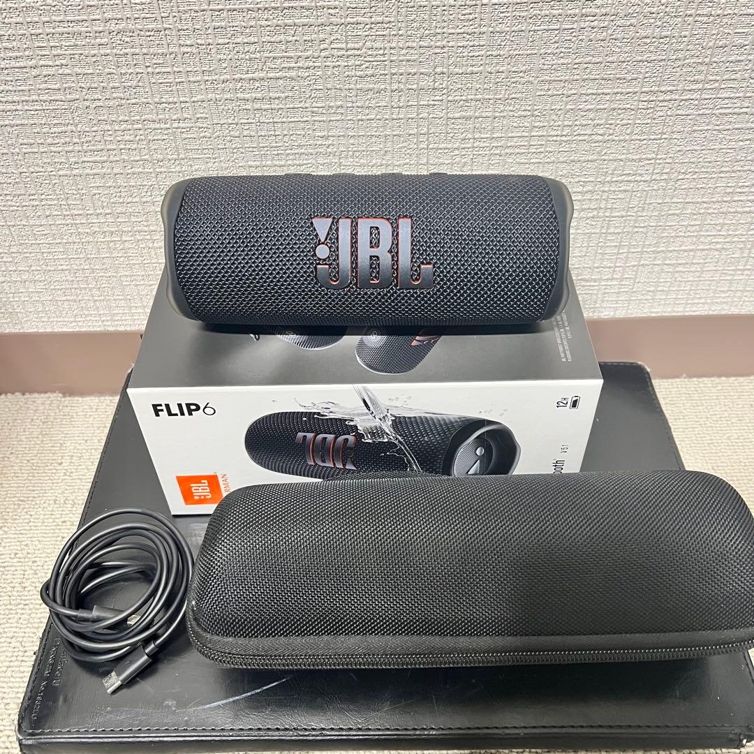 JBL FLIP6 ワイヤレススピーカー　＋　ケース