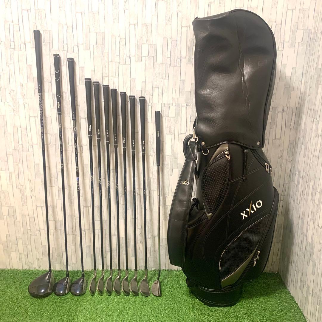 ゼクシオバッグ XXIO9 高級パター付 メンズゴルフセット11本 SR,R