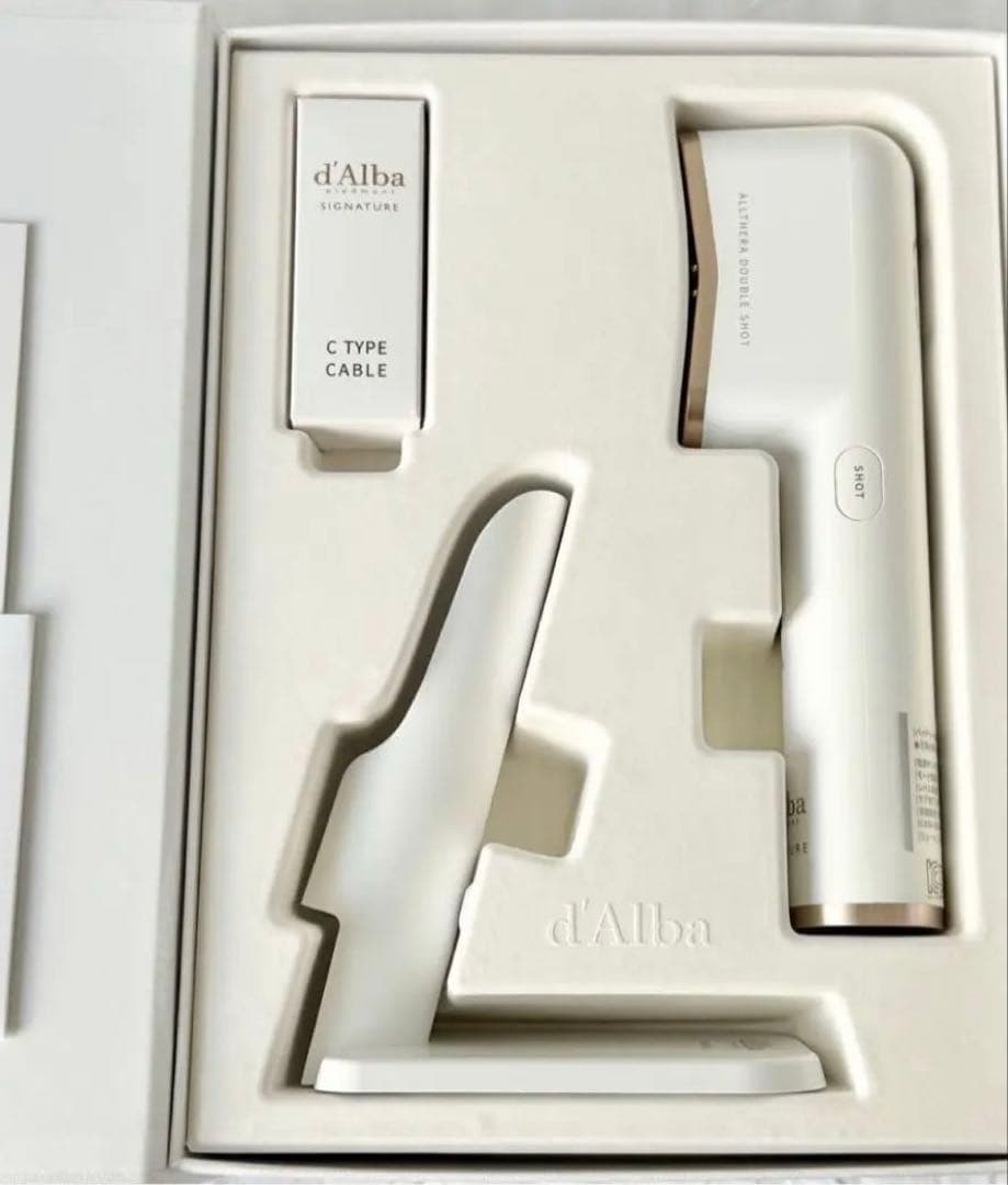 【新品未使用】ダルバ シグネチャーオールセラダブルショット 美顔器