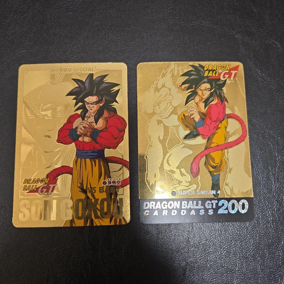 ドラゴンボールGT 孫悟空 カード 200　127　超サイヤ人4