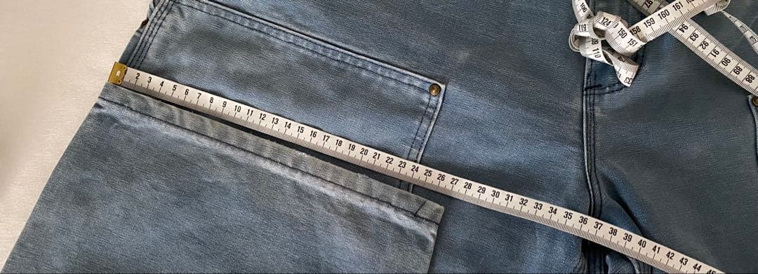 90s USA製 希少カラー　カーハート Carhartt ダブルニー ワーク