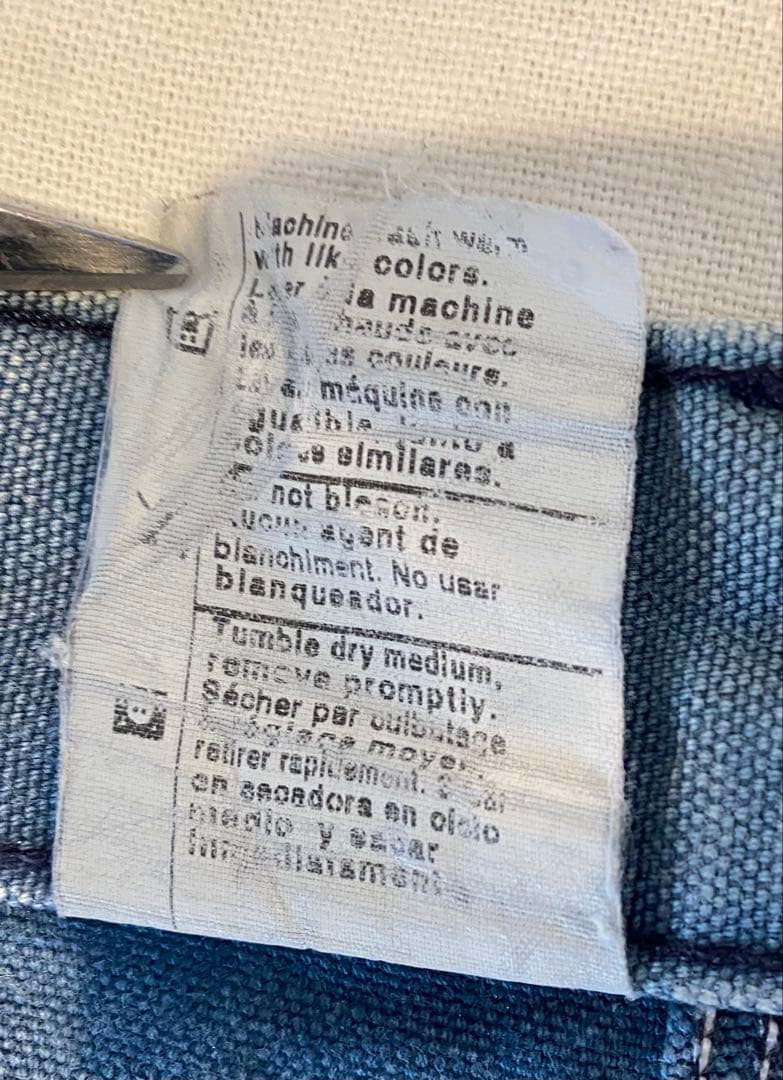 90s USA製 希少カラー　カーハート Carhartt ダブルニー ワーク