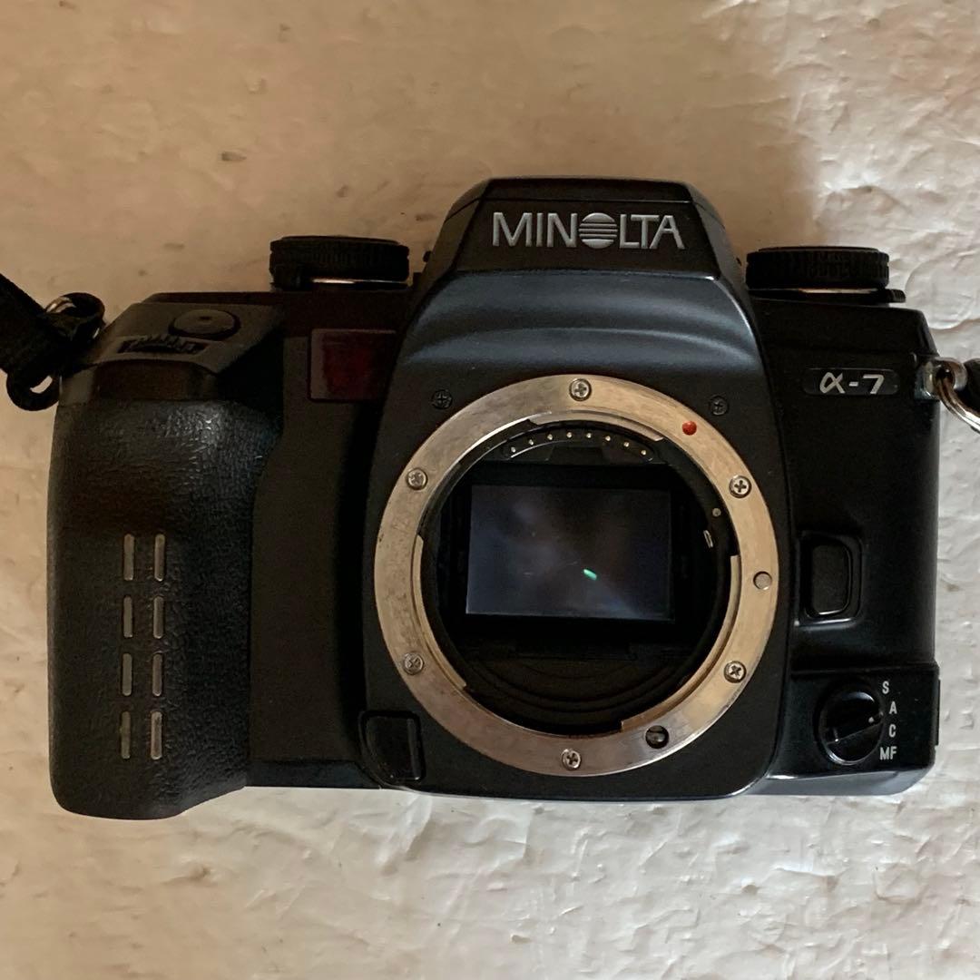 ジャンク ミノルタ Minolta α-7 フィルムカメラ