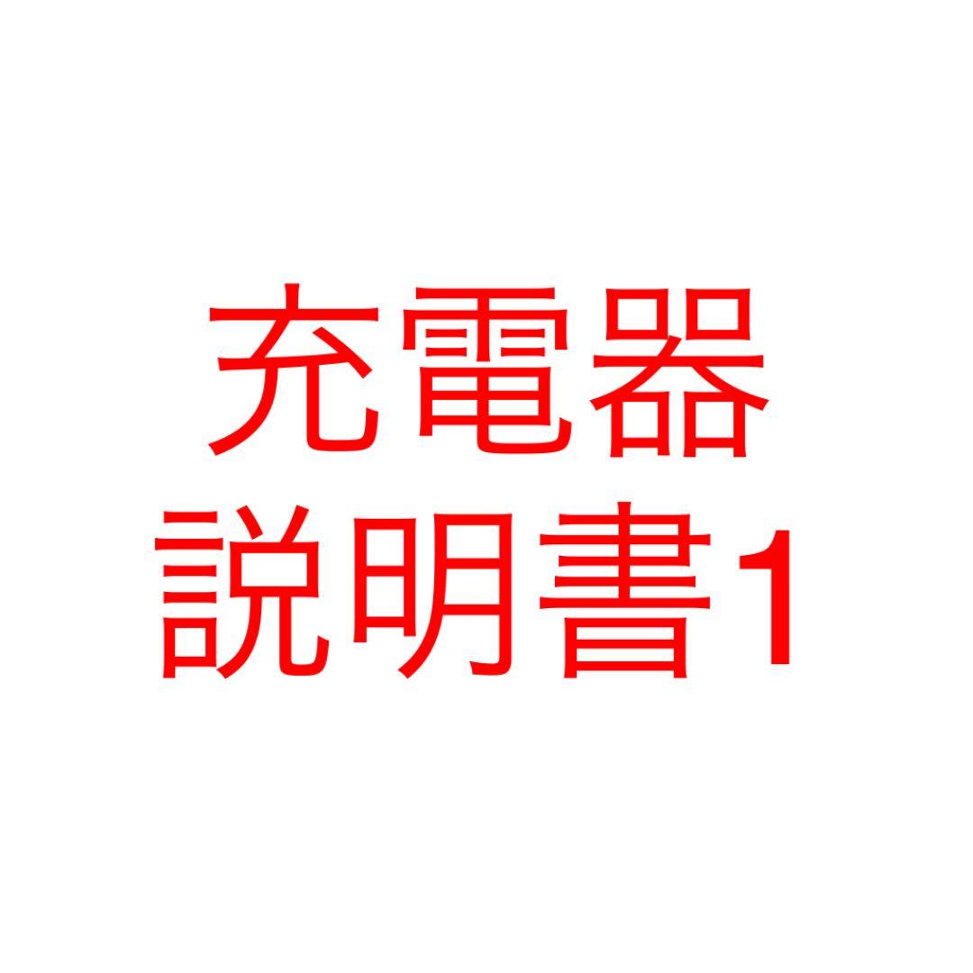 充電器⭐︎説明者1