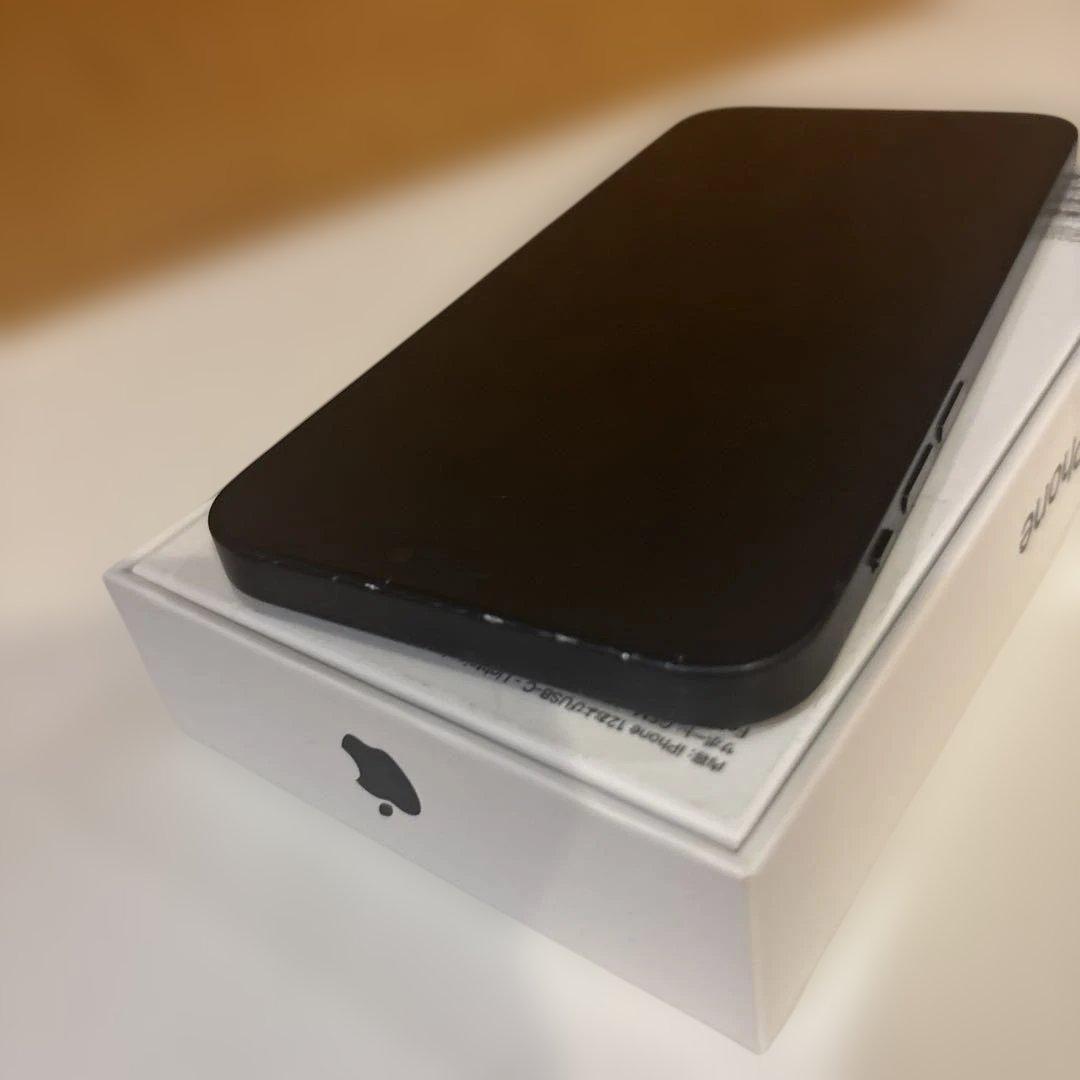 iPhone12 64GB BLACK 黒　美品　動作問題なし