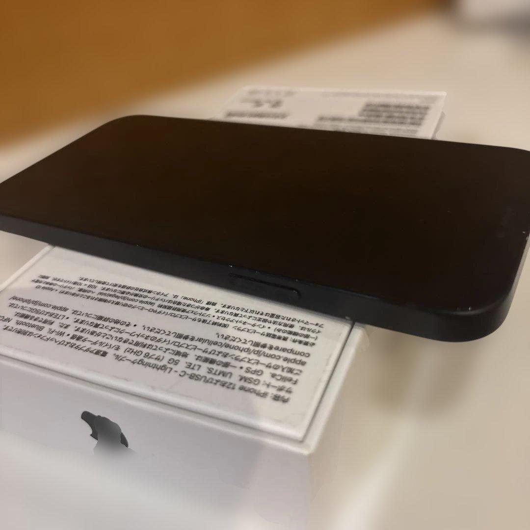 iPhone12 64GB BLACK 黒　美品　動作問題なし