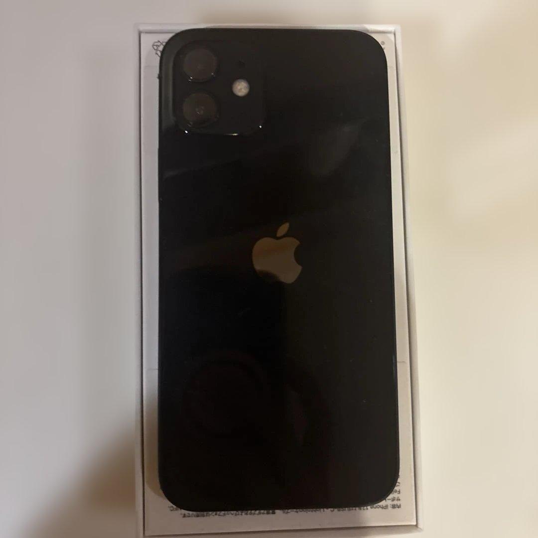 iPhone12 64GB BLACK 黒　美品　動作問題なし