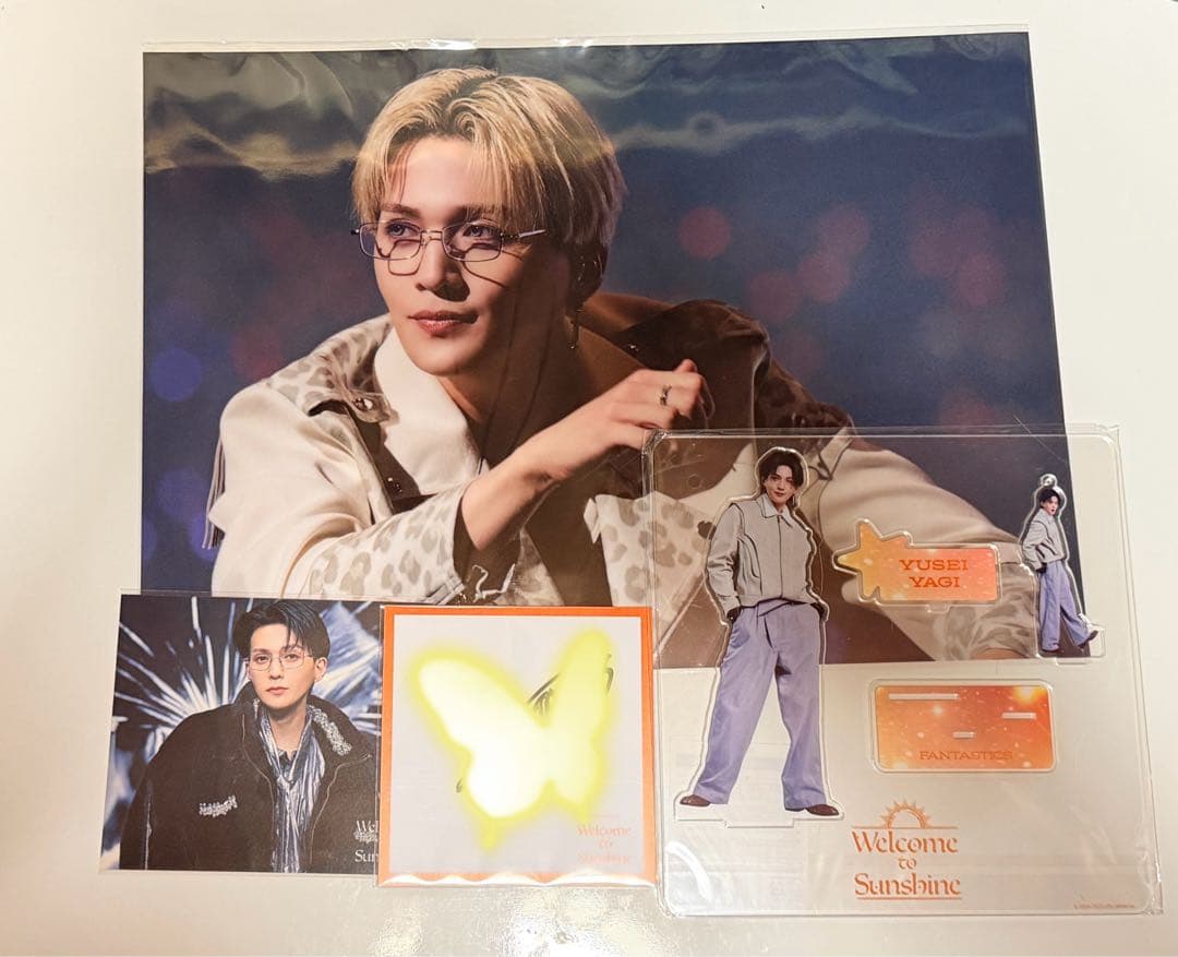 FANTASTICS ファンタ 八木勇征 直筆サイン アクスタ アザージャケット