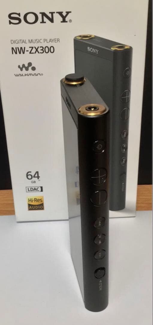 SONY NW-ZX300 　WALKMAN 64GB BLACK 　ケース付き