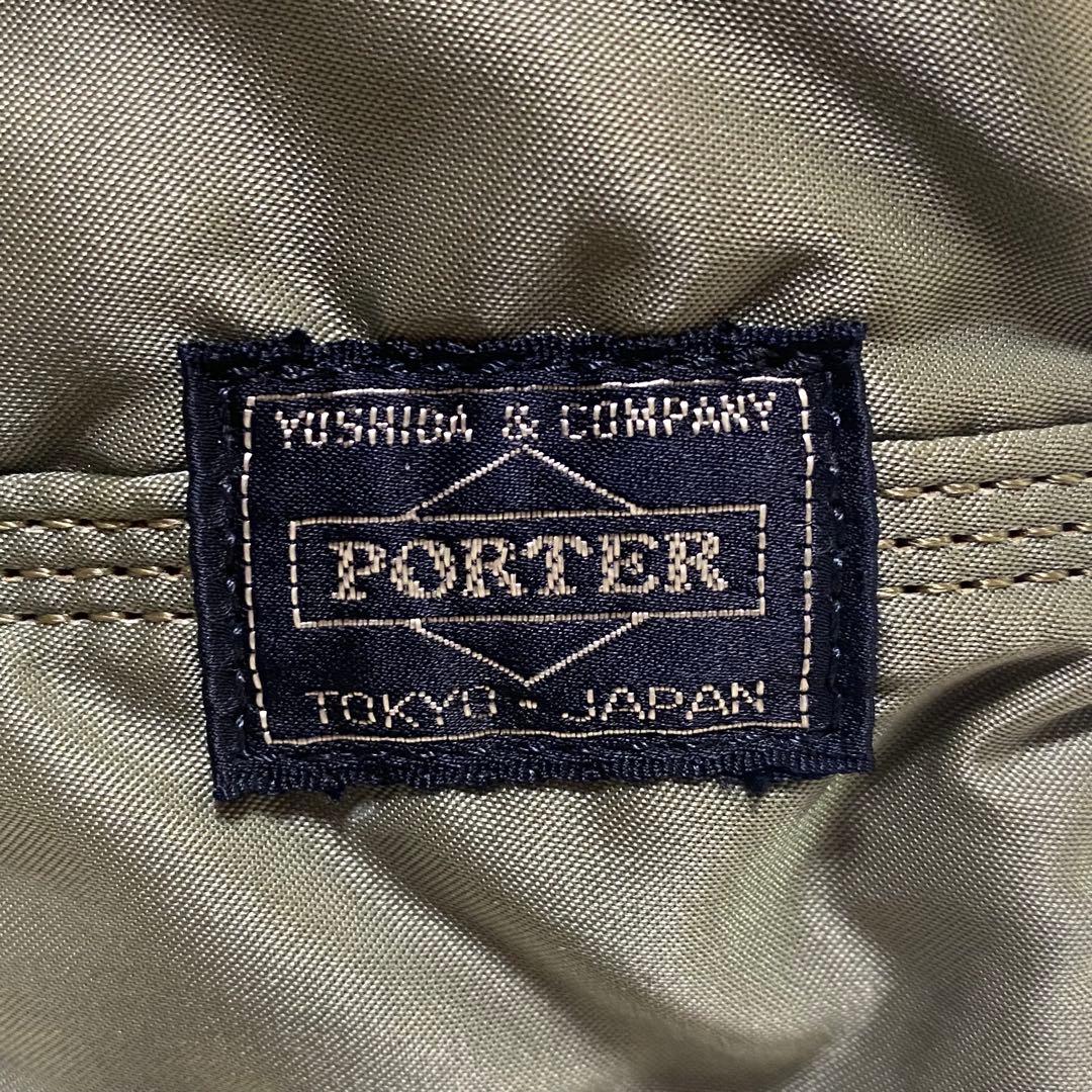 ✨美品✨PORTER タンカー ミニボストンバッグ セージグリーン S