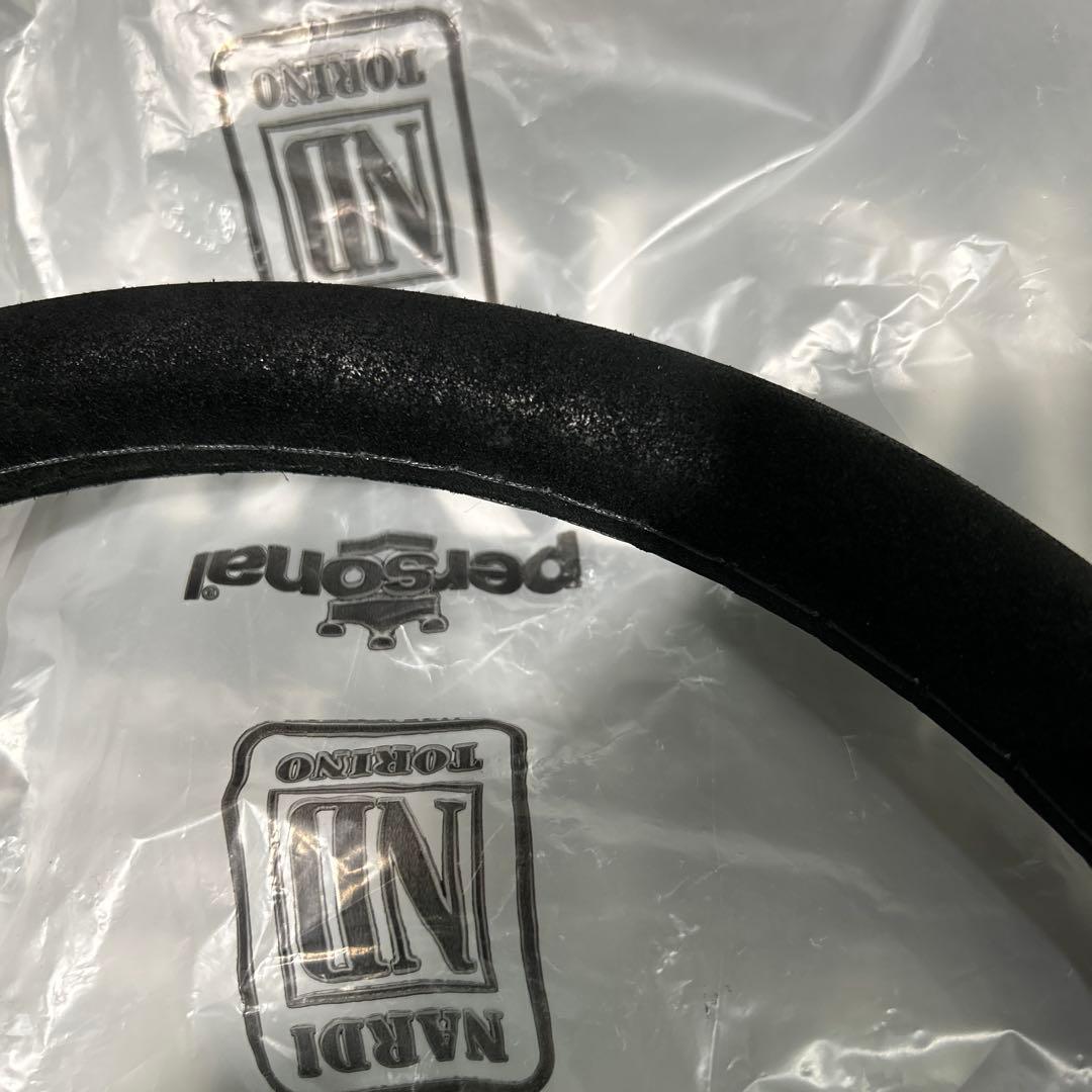 NARDI スエード ステアリングホイール 350mm