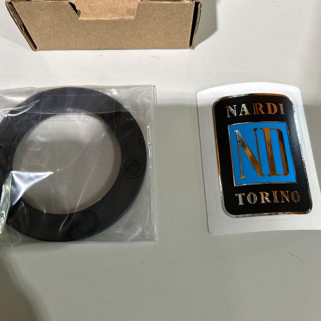 NARDI スエード ステアリングホイール 350mm