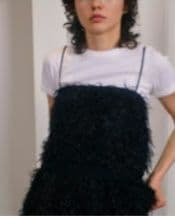 allureville フェザージャガードキャミソール