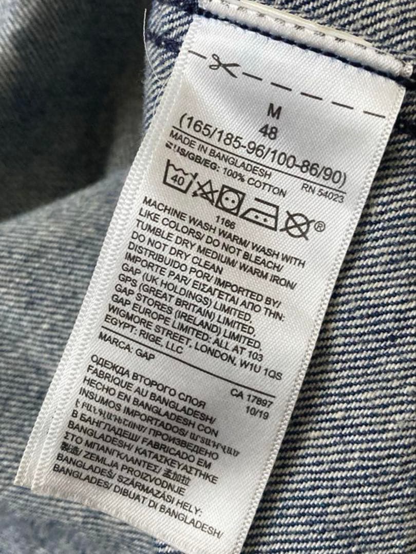 GAP デニム　カバーオール