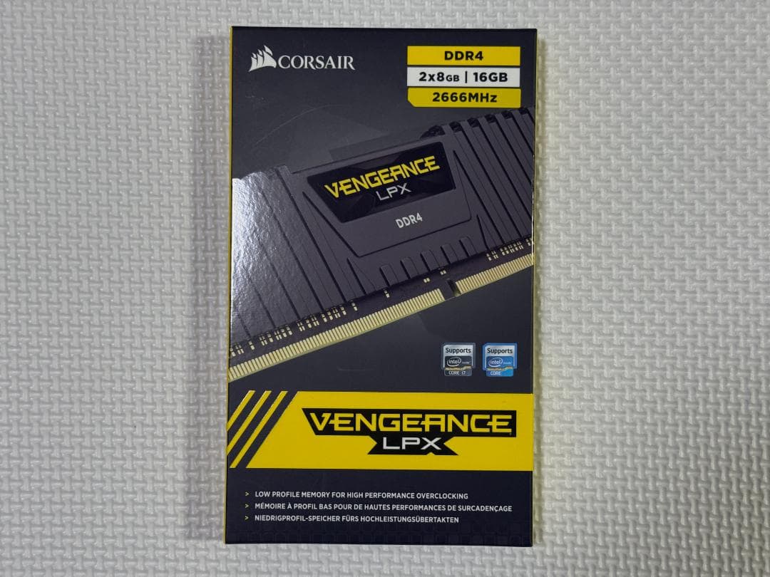 W*D様 Corsair Vengeance LPX DDR4 16GB (2x