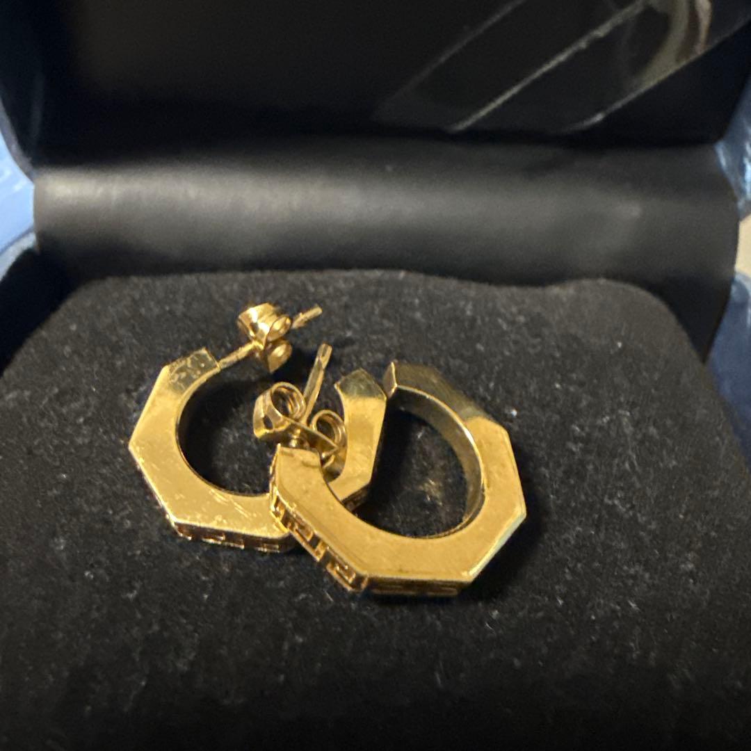 VERSACE グレカ 両耳ピアス 1008760ゴールド メンズ （ゴールド）