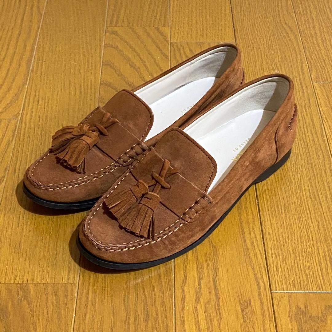 COLE HAAN/コールハーン　エモンズスエードタッセルローファー