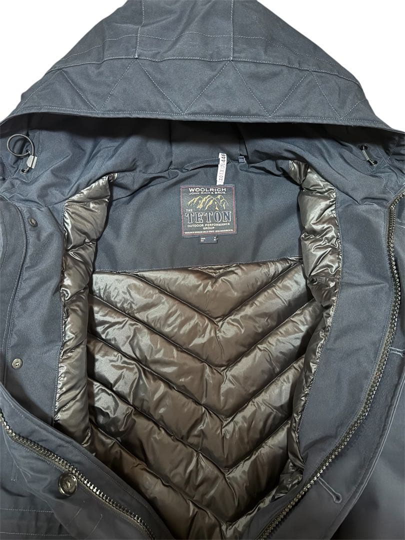 本日限定値下　ウールリッチ　TETON ネイビー ダウン　コート　S