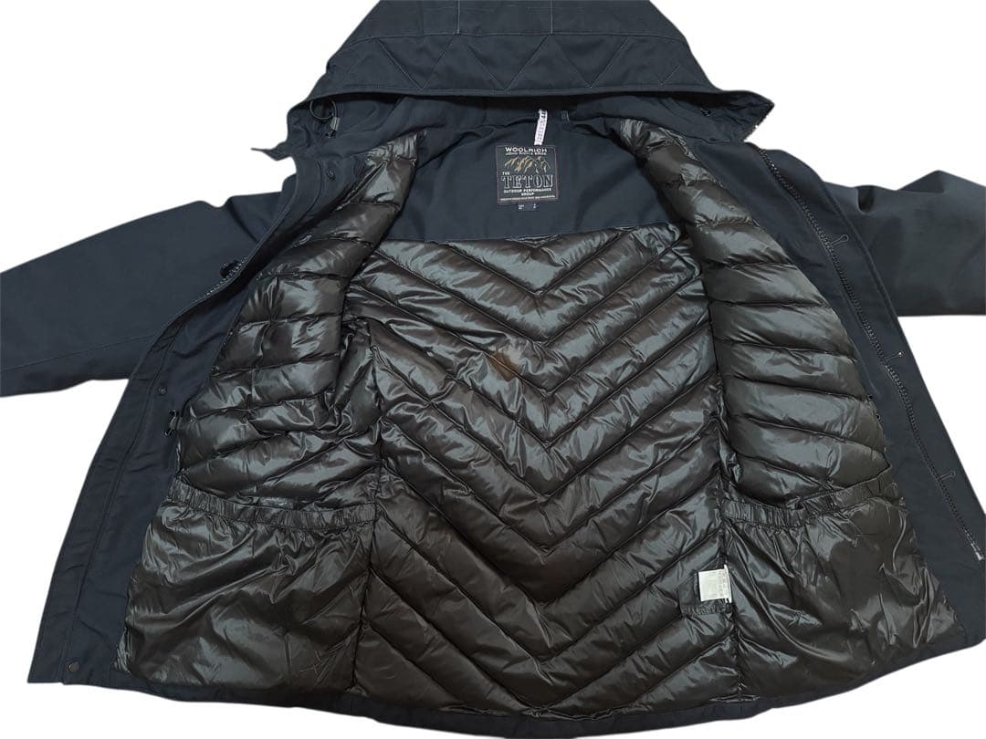 本日限定値下　ウールリッチ　TETON ネイビー ダウン　コート　S