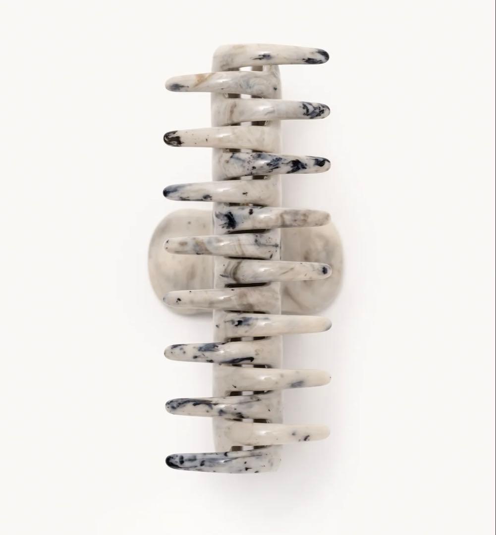 UNDO HAIRWARE ヘアクリップ　NO.4 グレーマーブル