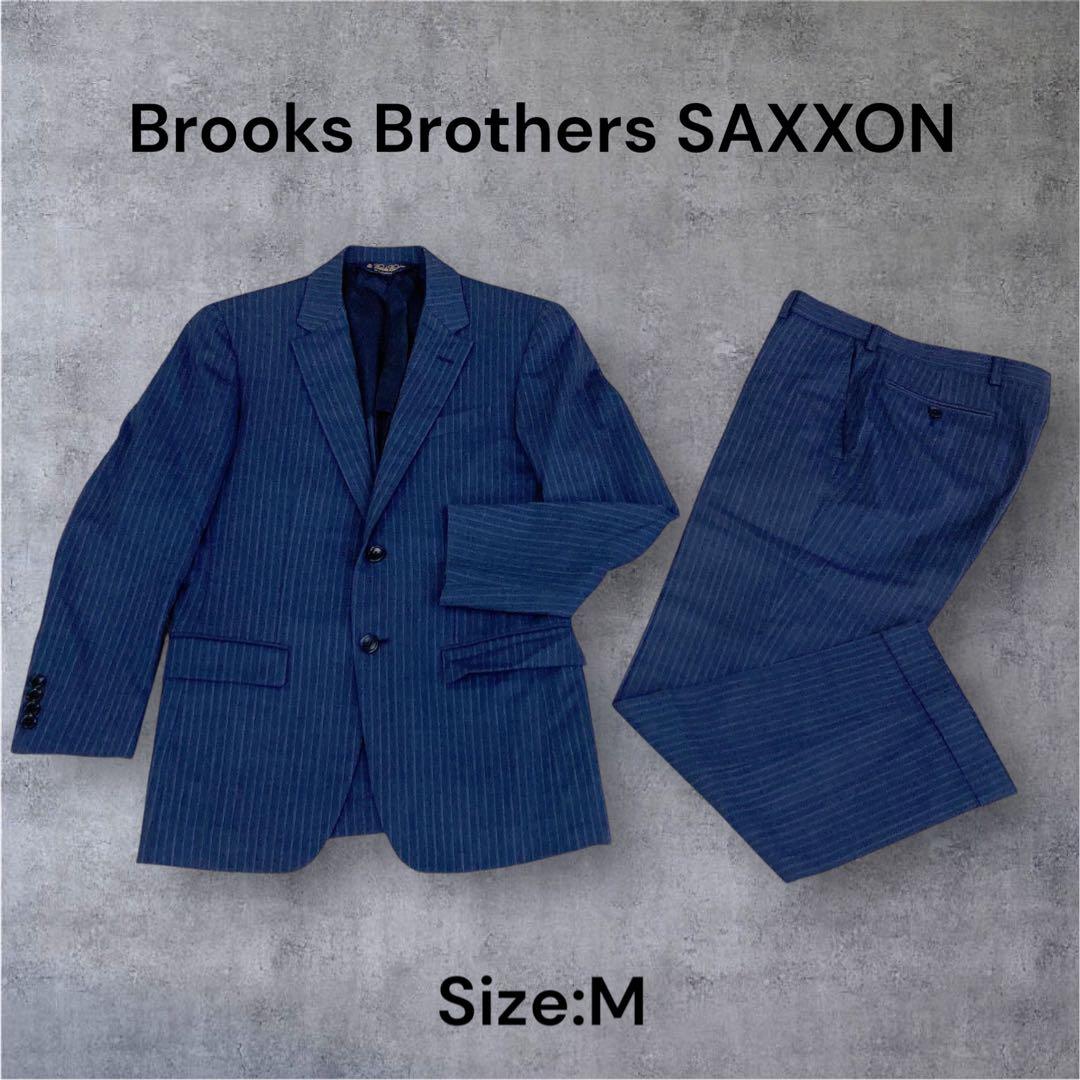 【超美品】ブルックスブラザーズ スーツ セットアップ SAXXON ネイビー M