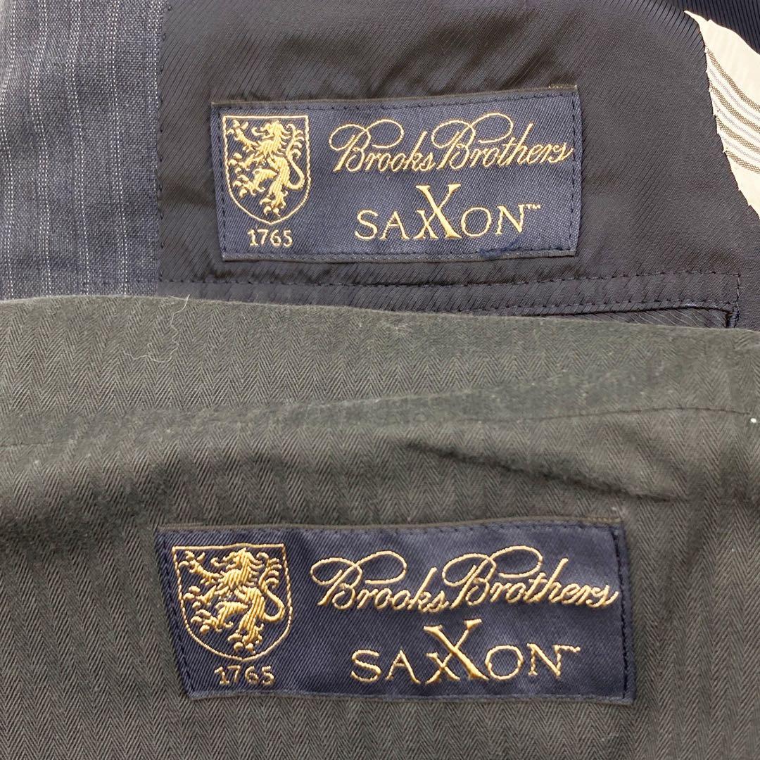 【超美品】ブルックスブラザーズ スーツ セットアップ SAXXON ネイビー M