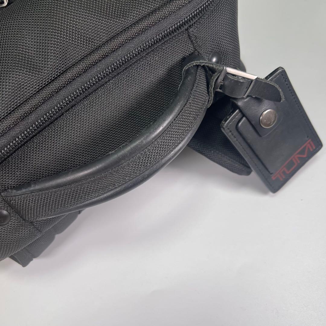 【美品✨】TUMI トゥミリュック・バックパック黒多機能26186D4 レア型