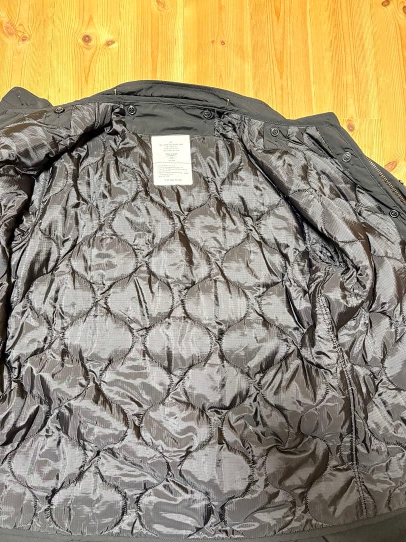 HOUSTON ヒューストンフィッシュテールM-65 モッズコートライナー付き