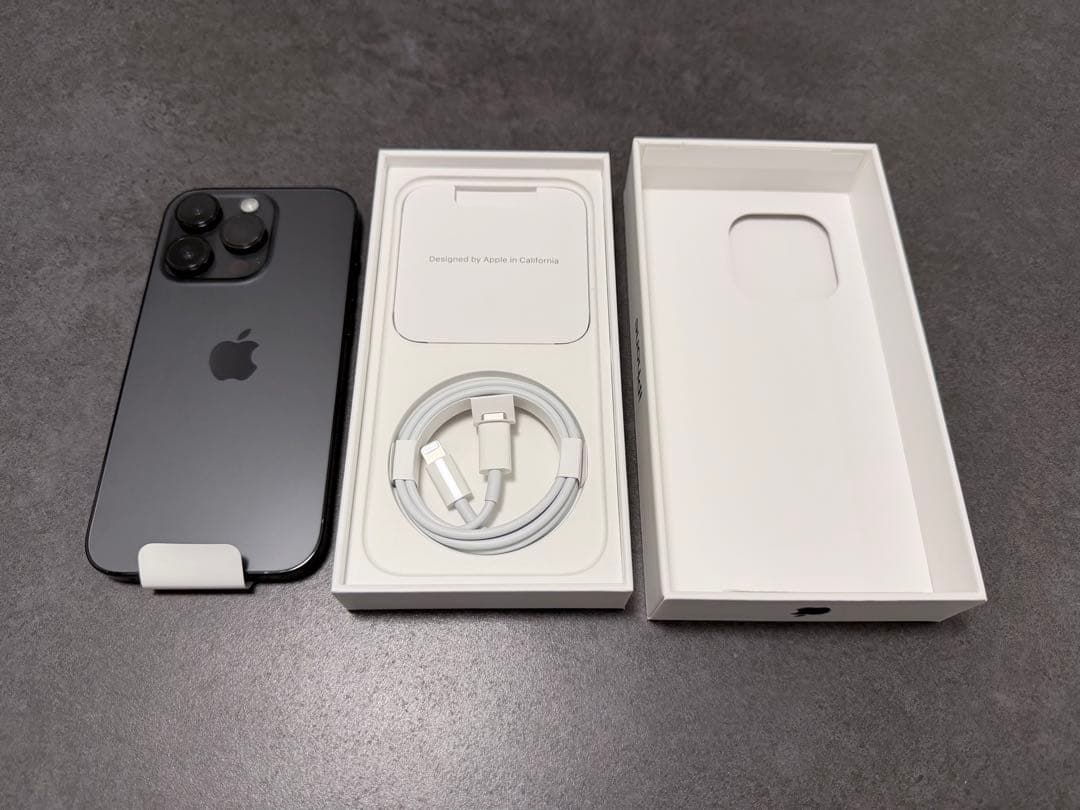 Apple iPhone 14 Pro【美品】【外箱付属品完備】SIMロックなし