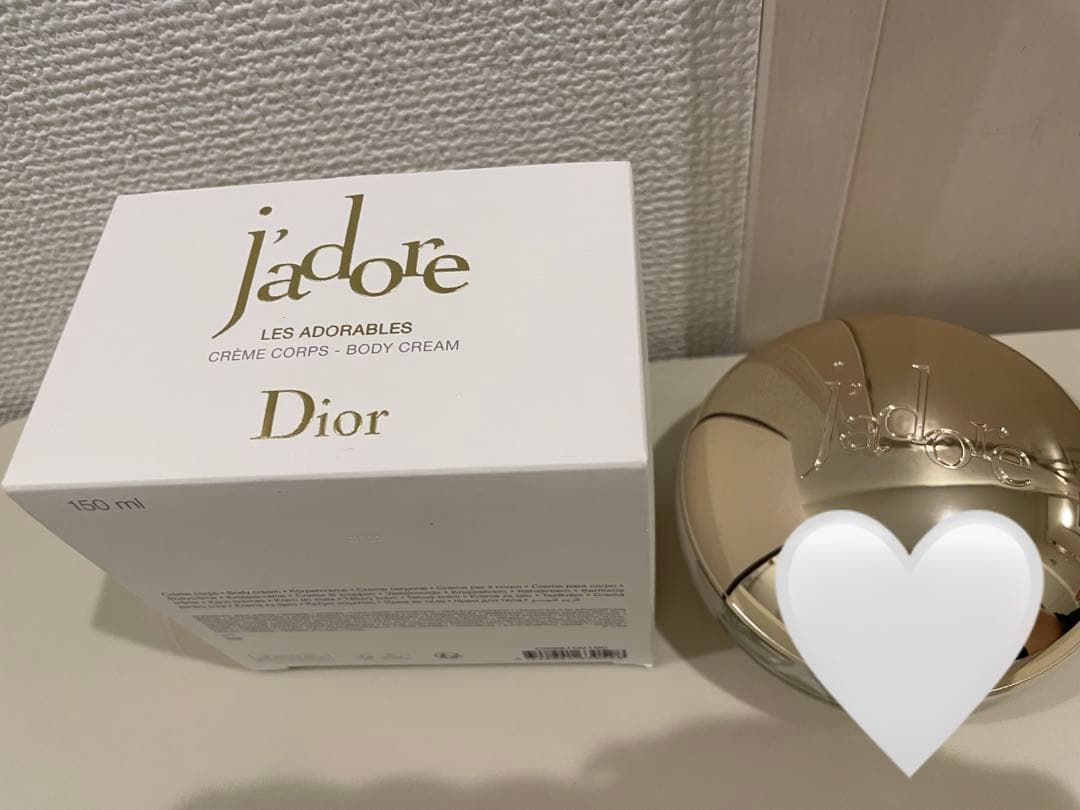 Dior j'adore ジャドール ボディクリーム 150ml 新品未使用