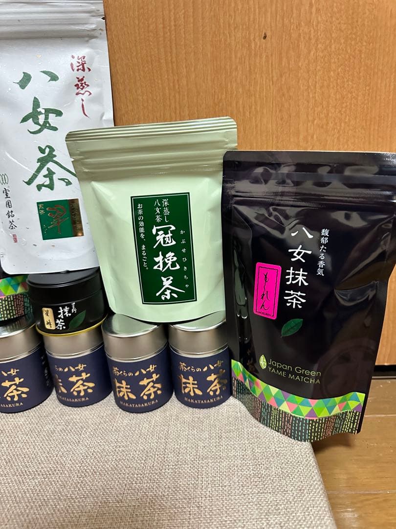 八女抹茶・深蒸し茶セット