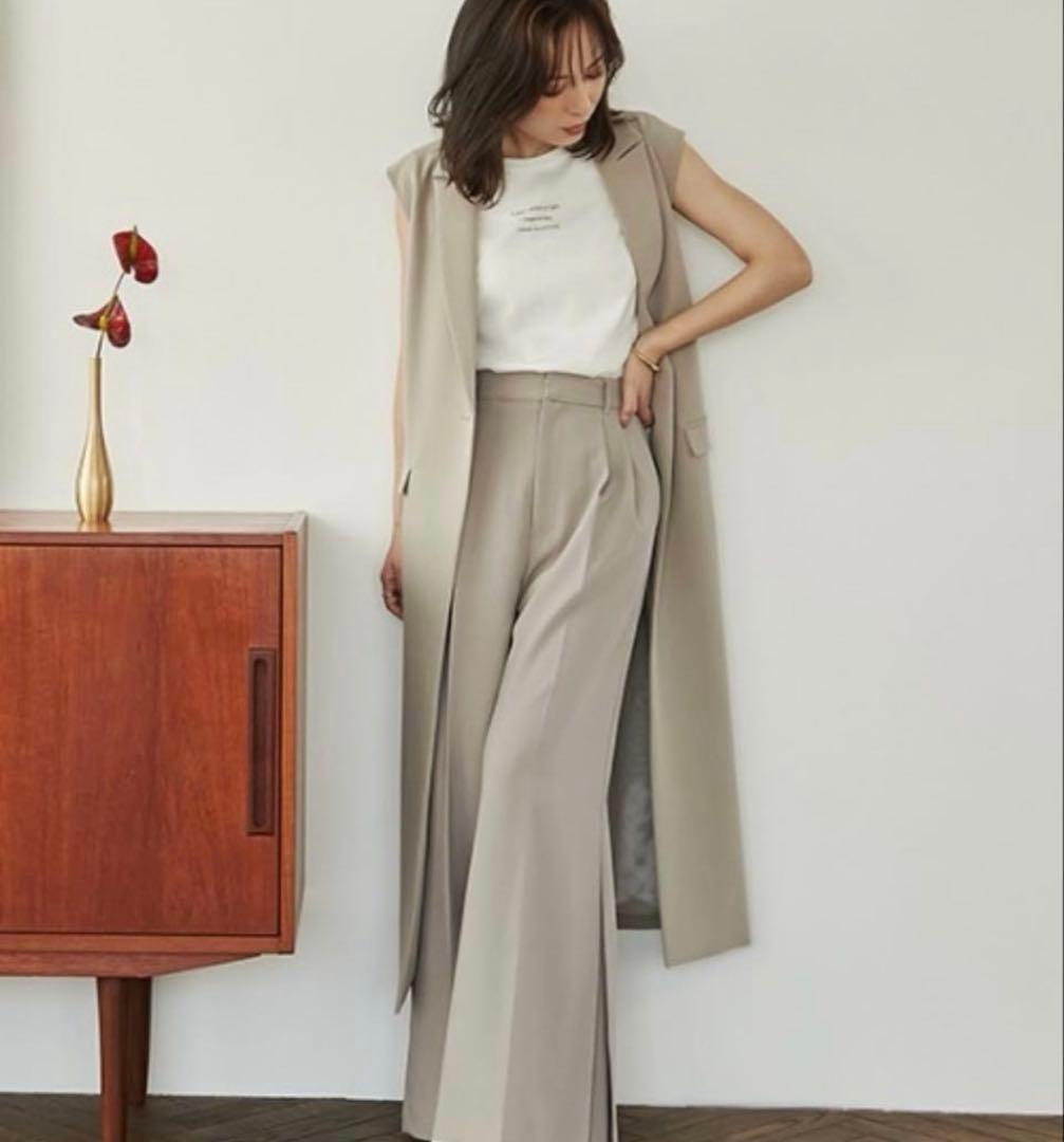 anuansロングジレ